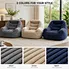 Memory Foam Bean Bag, Bean Bag Chair, Large Lounge Sofa, Corduroy Bean Bag